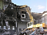 Демонтаж здания